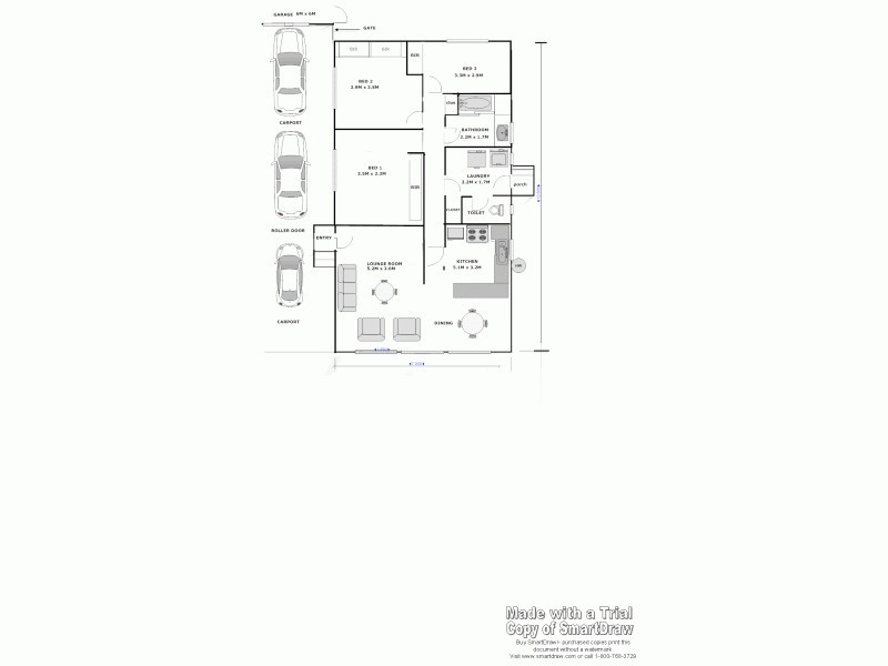 38 Howard Avenue, Churchill VIC 3842 Floorplan