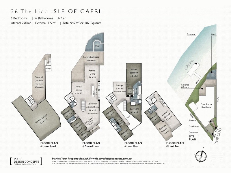 26 The Lido, Isle Of Capri QLD 4217 Floorplan