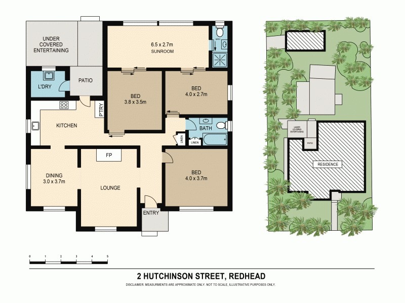 2 Hutchinson Street, Redhead NSW 2290 Floorplan