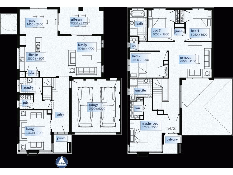 11 Applegum Drive, South Morang VIC 3752 Floorplan
