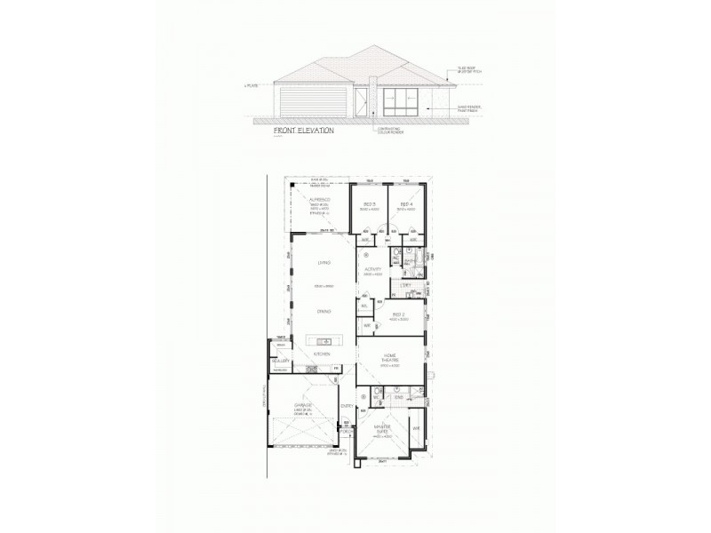 Lot 1262 Crescendo Green, The Vines WA 6069 Floorplan