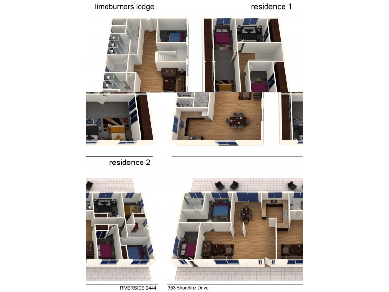 353 Shoreline Drive, Riverside NSW 2444 Floorplan