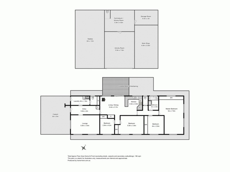 360 Thompsons Road, Forth TAS 7310 Floorplan