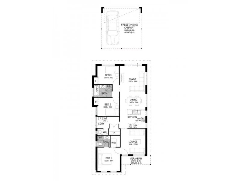 49 Evans Way, Byford WA 6122 Floorplan