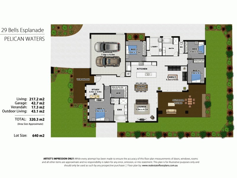 29 Bells Esplanade, Pelican Waters QLD 4551 Floorplan