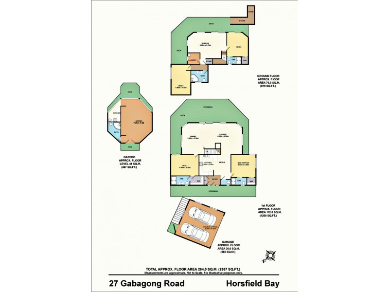 27 Gabagong Road, Horsfield Bay NSW 2256 Floorplan