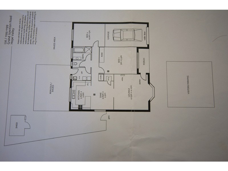 6/1195 Grand Junction Road, Hope Valley SA 5090 Floorplan