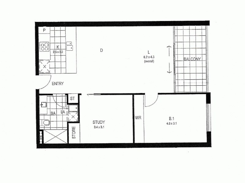 330/1 Mouat Street, Lyneham ACT 2602 Floorplan
