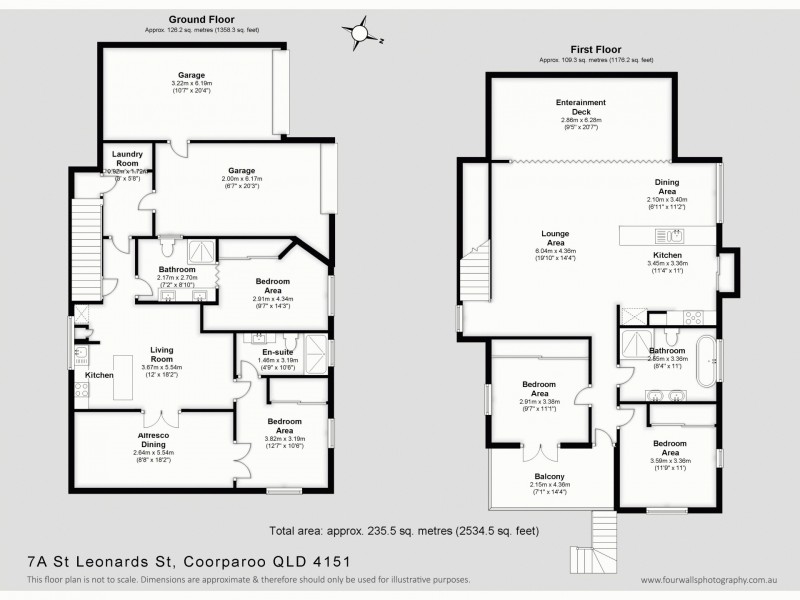 7A St Leonards Street, Coorparoo QLD 4151 Floorplan
