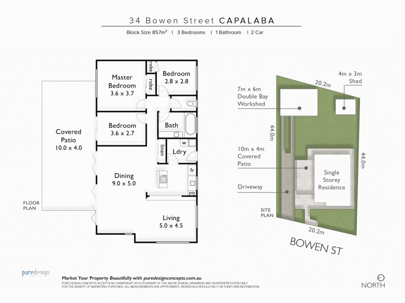 34 Bowen Street, Capalaba QLD 4157 Floorplan