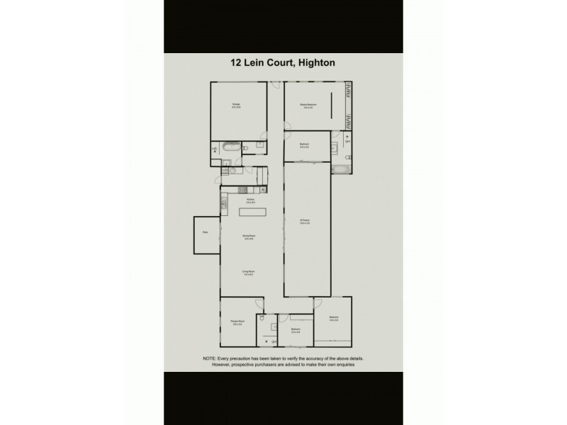 12 Lein Court, Highton VIC 3216 Floorplan