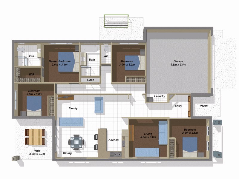 Morayfield QLD 4506 Floorplan