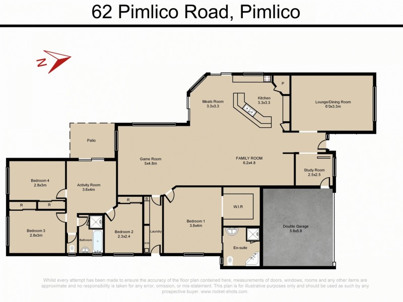62 pimlico road, Pimlico NSW 2478 Floorplan