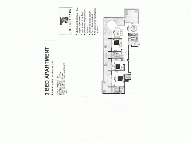 341/17 – 21 Romsey Street, Waitara NSW 2077 Floorplan