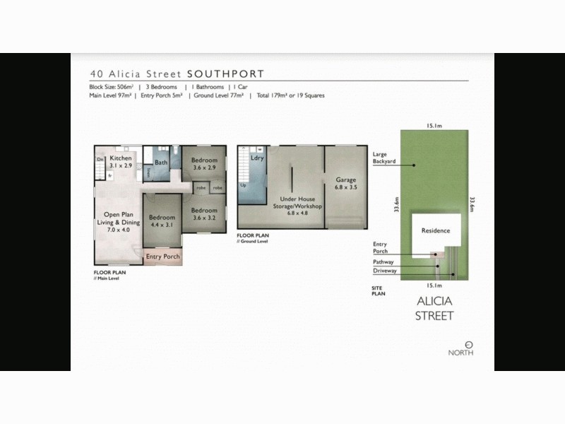 40 Alicia Street, Southport QLD 4215 Floorplan