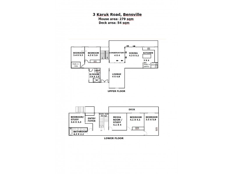 3 Karuk Road, Bensville NSW 2251 Floorplan