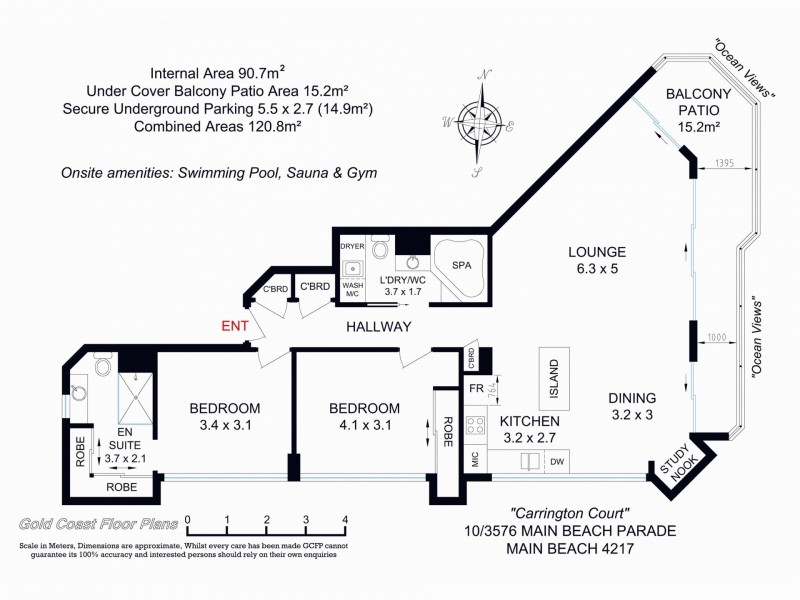 10/3576 Main Beach Parade, Main Beach QLD 4217 Floorplan