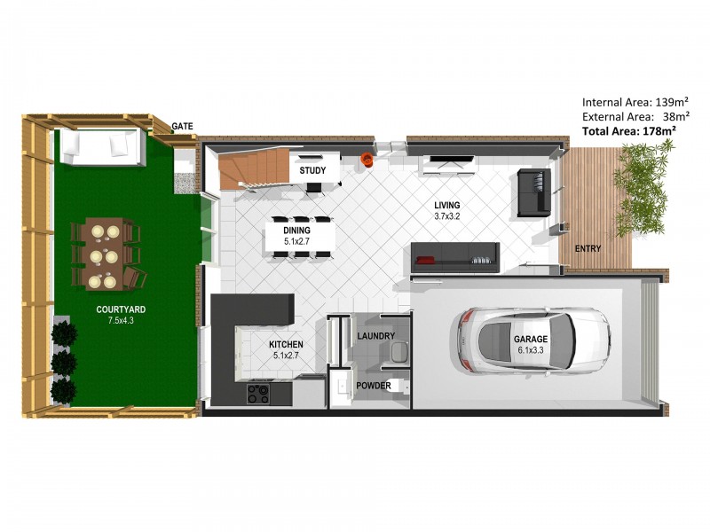 3/841 Old Cleveland Road, Carina QLD 4152 Floorplan