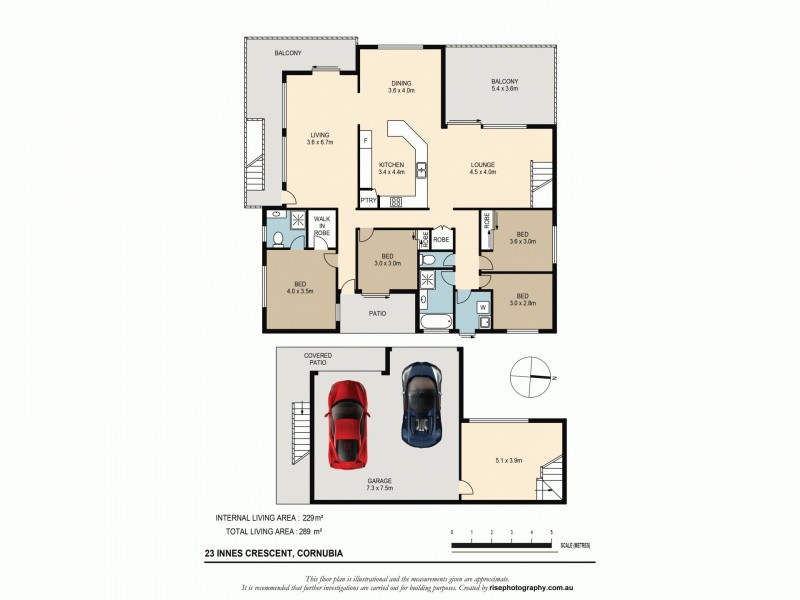 23 Innes Crescent, Cornubia QLD 4130 Floorplan
