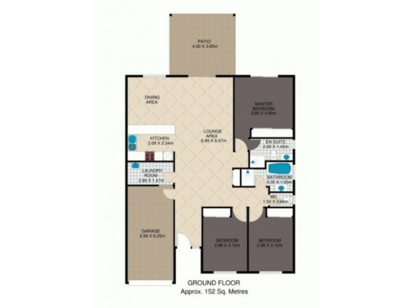 4 Greenside Grove, Berrinba QLD 4117 Floorplan
