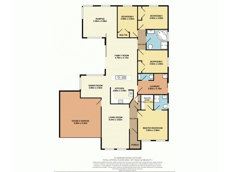 15 Hebrides Road, Fletcher NSW 2287 Floorplan