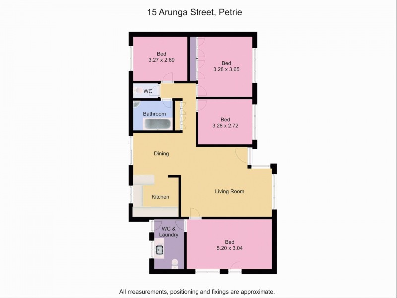 15 Arunga Street, Petrie QLD 4502 Floorplan
