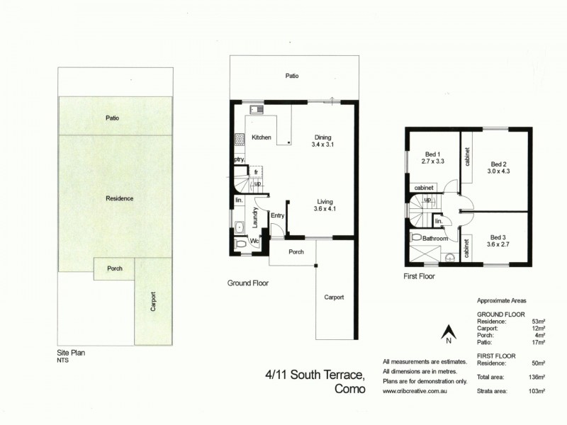 4/11 South Terrace, Como WA 6152 Floorplan