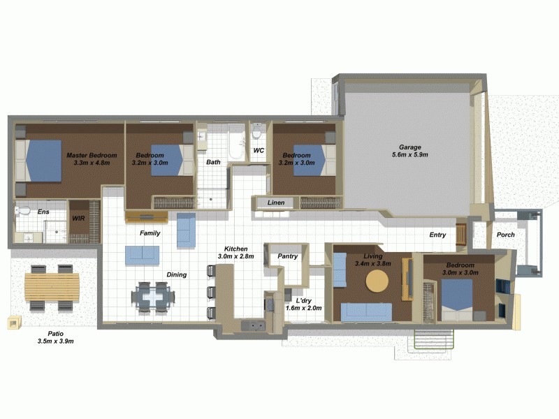 Pimpama QLD 4209 Floorplan