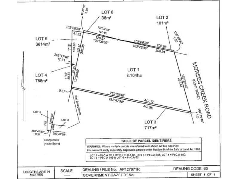Lots 1-5 Morses Creek Road, Wandiligong VIC 3744