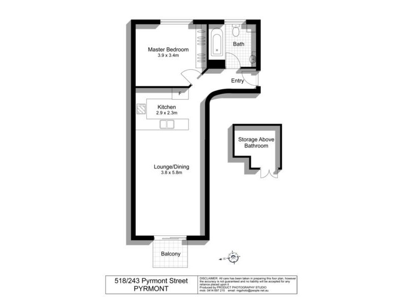 518/ 243 Pyrmont St, Pyrmont NSW 2009