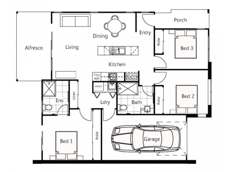 Pimpama QLD 4209 Floorplan