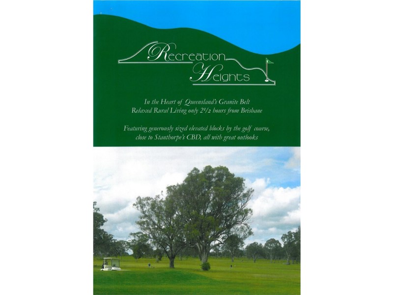 Lot 101-129 Edith Street, Stanthorpe QLD 4380