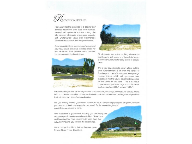 Lot 101-129 Edith Street, Stanthorpe QLD 4380