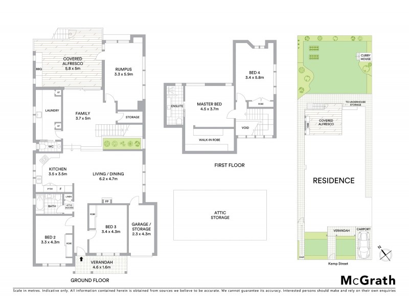 14 Kemp Street, The Junction NSW 2291 Floorplan