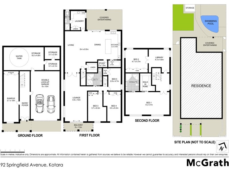 92 Springfield Avenue, Kotara NSW 2289 Floorplan