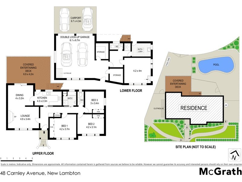 48 Carnley Avenue, New Lambton NSW 2305 Floorplan