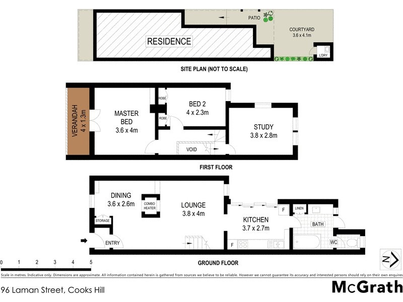 96 Laman Street, Cooks Hill NSW 2300 Floorplan