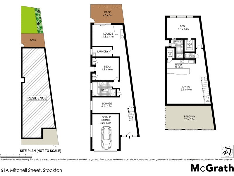 61A Mitchell Street, Stockton NSW 2295 Floorplan