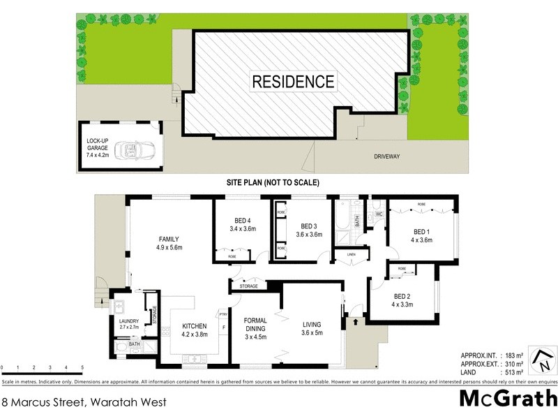 8 Marcus Street, Waratah West NSW 2298 Floorplan