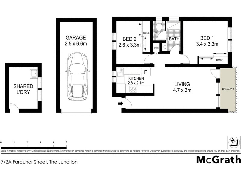7/2A Farquhar Street, The Junction NSW 2291 Floorplan