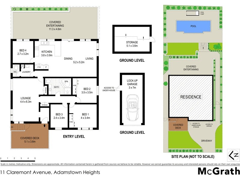 11 Claremont Avenue, Adamstown Heights NSW 2289 Floorplan