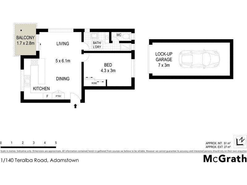 1/140 Teralba Road, Adamstown NSW 2289 Floorplan
