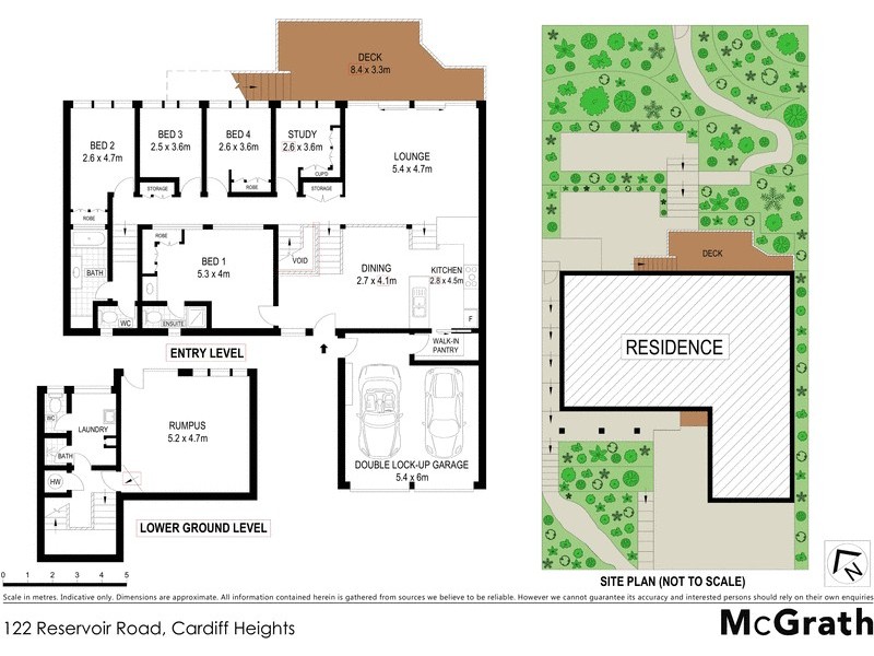 122 Reservoir Road, Cardiff Heights NSW 2285 Floorplan