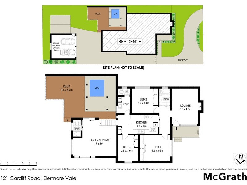 121 Cardiff Road, Elermore Vale NSW 2287 Floorplan