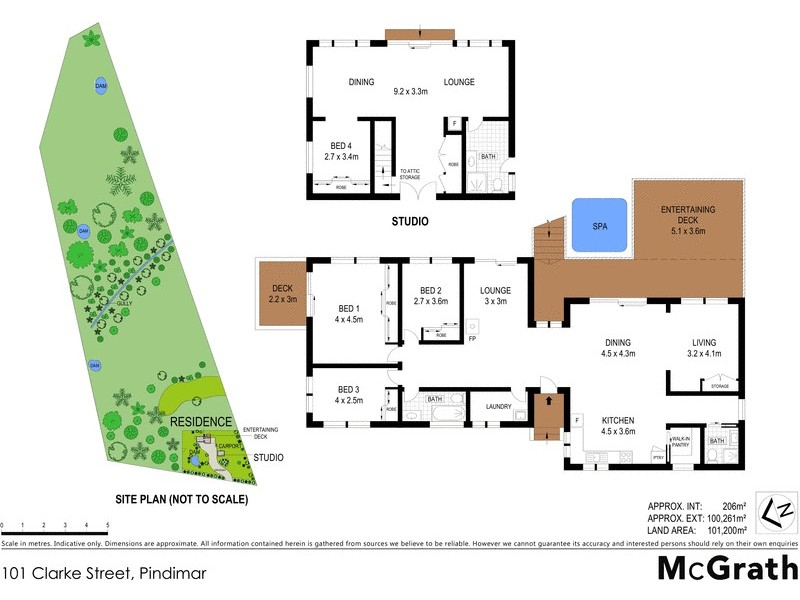 101 Clarke Street, Pindimar NSW 2324 Floorplan