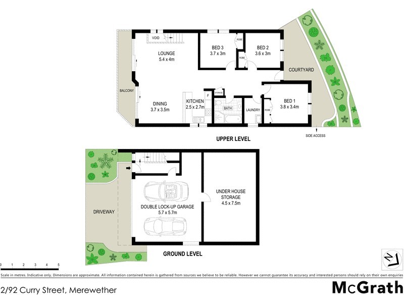 2/92 Curry Street, Merewether NSW 2291 Floorplan
