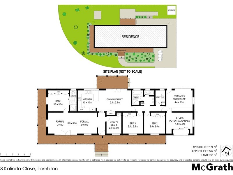 8 Kalinda Close, Lambton NSW 2299 Floorplan