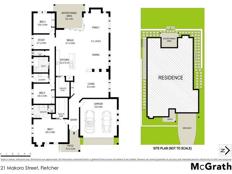 21 Makoro Street, Fletcher NSW 2287 Floorplan