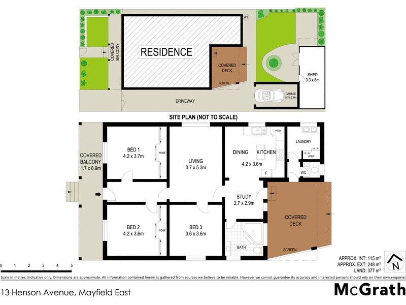 13 Henson Avenue, Mayfield East NSW 2304 Floorplan