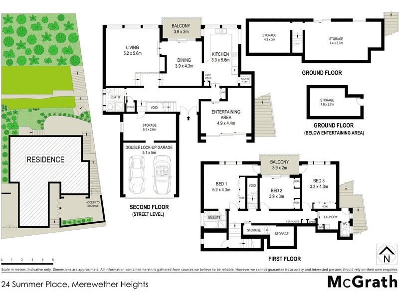 24 Summer Place, Merewether Heights NSW 2291 Floorplan